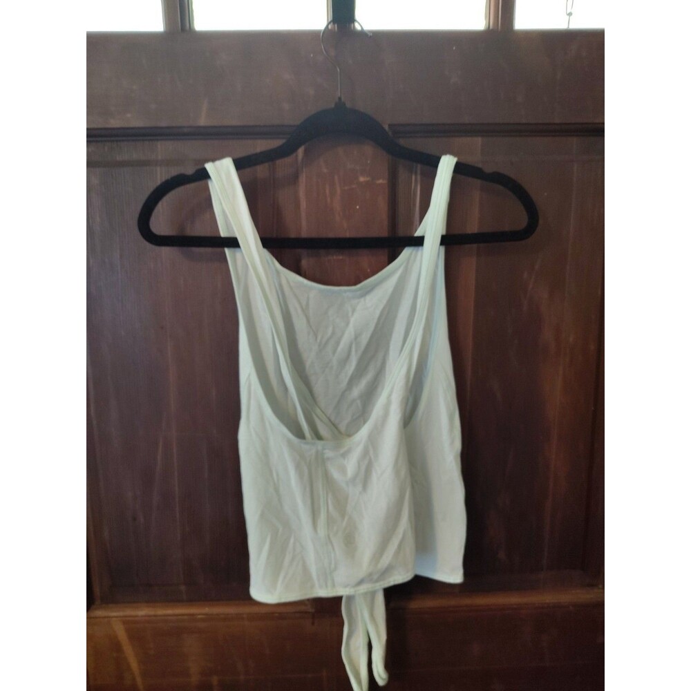 Lululemon Women’s Mint Tie Tank Sz. 12 Or 14 - Picture 3 of 4